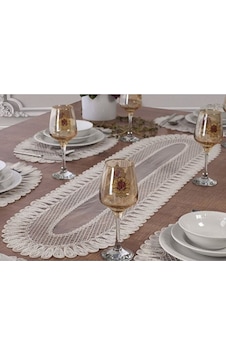 Tek Runner-amerikan Servis Dekoratif Runner Kırık Beyaz Tek Runne Beyaz Tek Runner-amerikan Servis Dekoratif Runner Kırık Beyaz Tek Runne Beyaz
