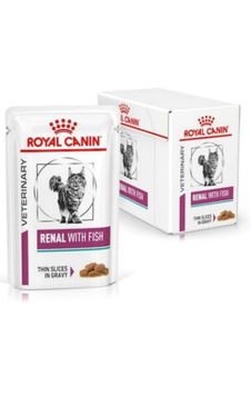 Royal Canin Renal Fish Yaş Kedi Maması 12x85 Gr - Balıklı Böbrek Diyeti 12'li Paket Royal Canin Renal Fish Yaş Kedi Maması 12x85 Gr - Balıklı Böbrek Diyeti 12'li Paket