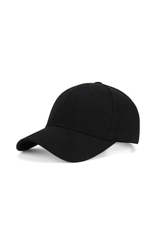 Eleven Markets Düz Siyah Şapka Sportif Cap Beyaz Eleven Markets Düz Siyah Şapka Sportif Cap Beyaz