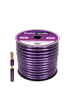 Poke Pk-1410 8ga 50 Metre Oto Anfi Power Kablo Poke Pk-1410 8ga 50 Metre Oto Anfi Power Kablo