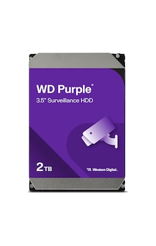 Wd 2 Tb Purple 5400rpm 64mb Sata3 7/24 Güvenlik Hdd