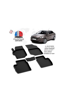 Peugeot 301 4d Araca Özel Havuzlu Kauçuk Paspas 2013 Ve Üzeri