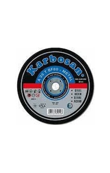 Karbosan 10040 Nk Metal Kesici Disk Spiral Taşı 180mm X 3.0mm X 22mm Karbosan 10040 Nk Metal Kesici Disk Spiral Taşı 180mm X 3.0mm X 22mm