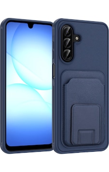 Samsung Uyumlu Galaxy A17 Kılıf Kartlıklı Tpu Zore Bikart Kapak - Lacivert Lacivert Samsung Uyumlu Galaxy A17 Kılıf Kartlıklı Tpu Zore Bikart Kapak - Lacivert Lacivert