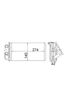 Fiat Palio Kalorifer Petegi 1.3 Multijet 2004-2012 Mahle Ah215000s Fiat Palio Kalorifer Petegi 1.3 Multijet 2004-2012 Mahle Ah215000s