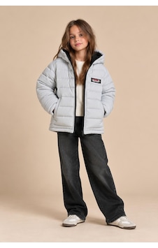 Alexandergardi Puffer Kapüşonlu Unisex Çocuk Şişme Mont Gri Alexandergardi Puffer Kapüşonlu Unisex Çocuk Şişme Mont Gri