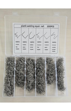 Plastik Zımba Tamir Teli 3000 Adet 6 Çeşit 500 Parça Plastik Zımba Tamir Teli 3000 Adet 6 Çeşit 500 Parça