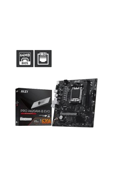 Msı Pro A620am-b Evo 6800mhz Oc M.2 Am5 Matx Anakart Msı Pro A620am-b Evo 6800mhz Oc M.2 Am5 Matx Anakart