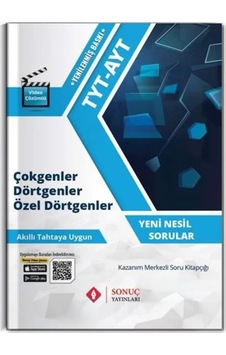 TYT AYT Çokgenler Dörtgenler Özel Dörtgenler - Sonuç Yayınları TYT AYT Çokgenler Dörtgenler Özel Dörtgenler - Sonuç Yayınları