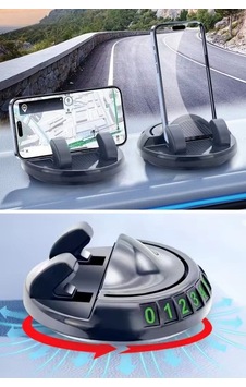 Numaratörlü Güçlü Yapışkanlı 360 Derece Dönebilen Su Geçirmez Araç İçi Telefon Tutucu Plasti Numaratörlü Güçlü Yapışkanlı 360 Derece Dönebilen Su Geçirmez Araç İçi Telefon Tutucu Plasti