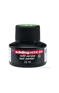 Edding Htk 25 Yeşil Fosforlu Kalem Yedek Mürekkebi Çok Renkli Edding Htk 25 Yeşil Fosforlu Kalem Yedek Mürekkebi Çok Renkli