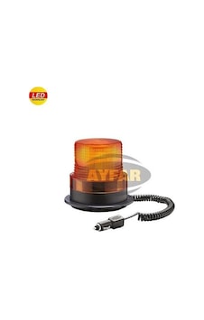Ayfar Tr520 Döner Trafik İkaz Lamba Ledlı 12v 24v Sarı