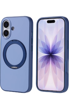 Apple Uyumlu iPhone 17 Kılıf M-safe Şarj Özellikli 360 Standlı Proton 2.5mm Kapak Lacivert Apple Uyumlu iPhone 17 Kılıf M-safe Şarj Özellikli 360 Standlı Proton 2.5mm Kapak Lacivert
