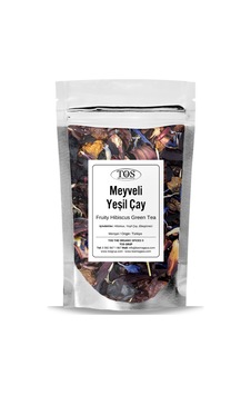 Tos The Organic Spices Meyveli Hibiskus Yeşil Çay 40 G Tos The Organic Spices Meyveli Hibiskus Yeşil Çay 40 G