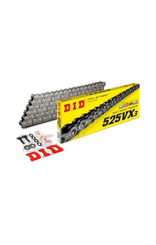 Dıd Dıd-525vx3 Çelik -108 Dıd 525vx3-108 Link Çelik Zincir X-ring - Aprılıa Rsv4 Rr 1000 Cc 2015-2020