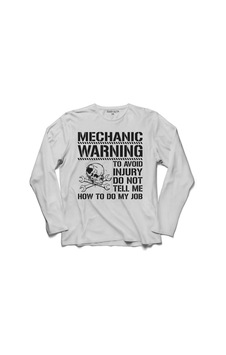 Mechanıc Warnıng Avoıd Dikkat Yaklaşma Kavga Uzun Kollu Tişört (518424961) Mechanıc Warnıng Avoıd Dikkat Yaklaşma Kavga Uzun Kollu Tişört (518424961)
