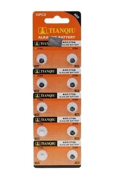 Jenerik Tıanqıu Ag0 Lr69/lr521/379 Alkalin 10'lu Düğme Pil