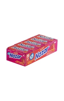 Nazar 5'li Çilek Aromalı Stick Sakız 20 Adet Nazar 5'li Çilek Aromalı Stick Sakız 20 Adet