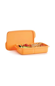 Tupperware Bölmeli Beslenme Kutusu 1l Turuncu Tupperware Bölmeli Beslenme Kutusu 1l Turuncu