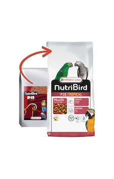 Versele - 450 - Laga Nutrıbırd P19 Tropıcal Papağan Pelet - Csmo-tex - Yem 10kg Versele - 450 - Laga Nutrıbırd P19 Tropıcal Papağan Pelet - Csmo-tex - Yem 10kg