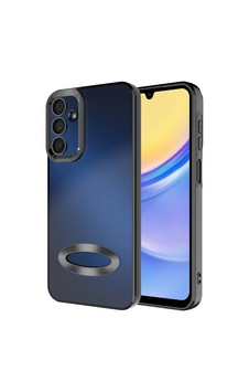 Galaxy A25 Kılıf Kamera Korumalı Logo Gösteren Zore Omega Kapak Siyah Galaxy A25 Kılıf Kamera Korumalı Logo Gösteren Zore Omega Kapak Siyah