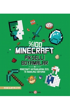 %100 Minecraft Pikselli Boyamalar