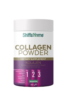 Shiffa Home Kolajen Glutatyon Hyaluronik Asit C Vitamini İçeren Takviye Edici Gıda 300g X2 Set İndirimli Shiffa Home Kolajen Glutatyon Hyaluronik Asit C Vitamini İçeren Takviye Edici Gıda 300g X2 Set İndirimli