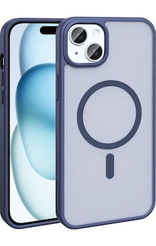 Teleplus Apple Uyumlu iPhone 15 Plus Kılıf M-safe Şarj Özellikli Mat Arka Yüzey Sio Kapak