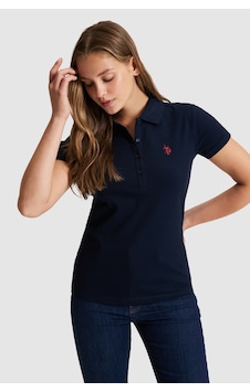 U.s. Polo Assn. Kadın Lacivert Tişört Basic 50321818-vr033 U.s. Polo Assn. Kadın Lacivert Tişört Basic 50321818-vr033