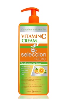 Naturel Vitamin C Saç Bakım Kremi 1000 Ml Derinlemesine Nem Ve Parlaklık
