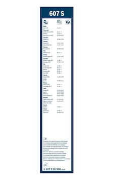 Silecek Süpürgesi - Fiat Freemont - Bosch-3397118306 Silecek Süpürgesi - Fiat Freemont - Bosch-3397118306