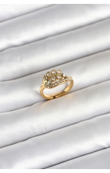 316l Çelik Gold Renk Zirkon Taşlı Kalp Model Kadın Yüzük Çok Renkli 67258652 316l Çelik Gold Renk Zirkon Taşlı Kalp Model Kadın Yüzük Çok Renkli 67258652
