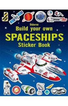 Usborne Build your own Spaceships Sticker book Usborne Usborne Build your own Spaceships Sticker book Usborne