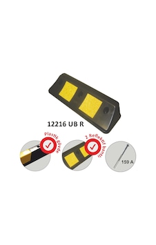 12216 Ub R  10 x 50 x 16Cm Evelux Araç Stoperi