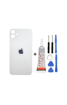 Apple Uyumlu iPhone 12 Arka Cam Kapağı + Yapıştırıcı + Tamir Set Senalstore - Beyaz Beyaz Apple Uyumlu iPhone 12 Arka Cam Kapağı + Yapıştırıcı + Tamir Set Senalstore - Beyaz Beyaz