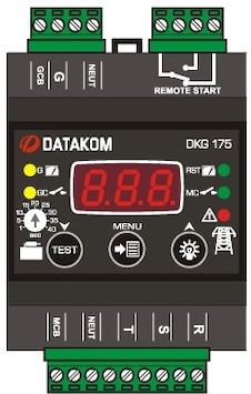 DKG-175 Datakom Jeneratör Transfer Kontrol Ünitesi DKG-175 Datakom Jeneratör Transfer Kontrol Ünitesi