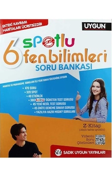 Sadık Uygun Yayınları 6. Sınıf Fen Bilimleri Spotlu Soru Bankası