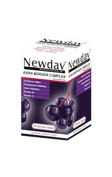 Newday Kara Mürver Complex 30 Kapsül