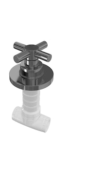 Ankastre Ara Valf 20 Mm Artı Model Krom Ankastre Ara Valf 20 Mm Artı Model Krom