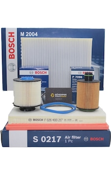 Opel Astra J 1.3 Dizel Motor Bakım Filtre Seti Bosch Marka Bos-012