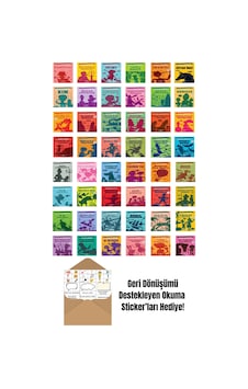 Çocuk Klasikleri 100 Temel Eser 48 Kitap Set + Okuma Sticker'ları
