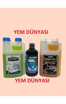Vita Turka Süper 3 Lü - Power Vit-elektrolit-probio S 500 Ml