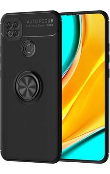 Xiaomi Redmi 9c Kılıf Zore Ravel Silikon Kapak Siyah Xiaomi Redmi 9c Kılıf Zore Ravel Silikon Kapak Siyah