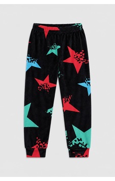Markapia Erkek Çocuk Yumuşak Kadife Dokulu Pijama Altı Siyah Markapia Erkek Çocuk Yumuşak Kadife Dokulu Pijama Altı Siyah