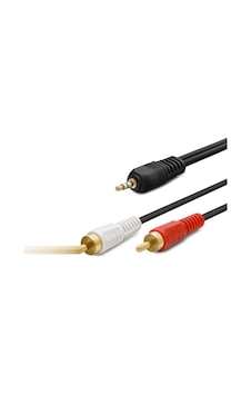3.5 Mm To 2 Rca Kablo 1.5 M - Siyah Hdx1024 3.5 Mm To 2 Rca Kablo 1.5 M - Siyah Hdx1024