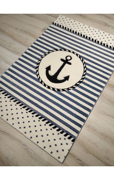 Antialerjik Çocuk Halısı Kds04Std Deniz Çapası 120X180 Cm Antialerjik Çocuk Halısı Kds04Std Deniz Çapası 120X180 Cm