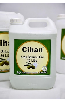 Cihan Arap Sabunu Sıvı 30 Litre Tekli Cihan Arap Sabunu Sıvı 30 Litre Tekli