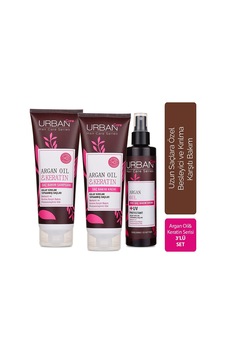 Urban Care Argan Şampuan ve Argan Sıvı Saç Kremi 2 x 250 ML + Argan Sıvı Krem 200 ML Urban Care Argan Şampuan ve Argan Sıvı Saç Kremi 2 x 250 ML + Argan Sıvı Krem 200 ML