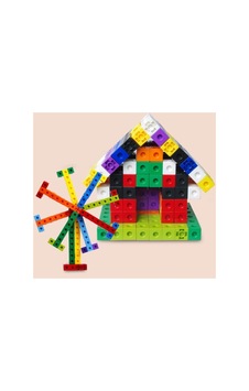 Geçmeli Birim Küpler - Snap Cubes - Matematik Küpleri - Akıl Küpleri - 200 Parça - 2x2x2 Cm Geçmeli Birim Küpler - Snap Cubes - Matematik Küpleri - Akıl Küpleri - 200 Parça - 2x2x2 Cm