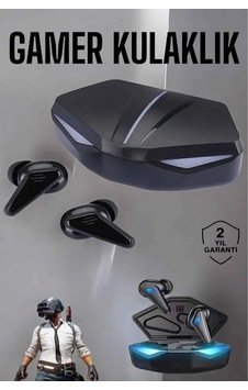 Bluetooth Oyuncu Kulaklığı Anc Özelliği Yüksek Ses Kaliteli Sarı Bluetooth Oyuncu Kulaklığı Anc Özelliği Yüksek Ses Kaliteli Sarı